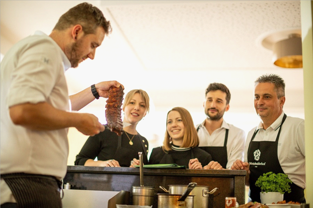 Gourmetmenü, gekocht von Bernd, Gourmetmenü, Landhotel MÖnichwalderhof, leckere Reezpte für verschiedenste Gerichte, 4 Gang Menü, 5 Gang Menü