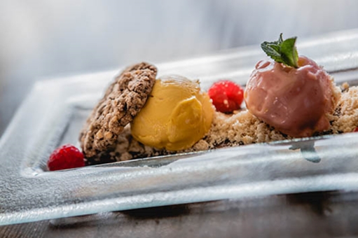 Eis - Spezialitäten im Joglland, Steiermark